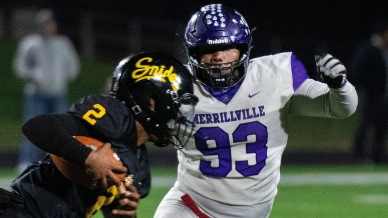 Roshaun McGee and Merrillville’s defense ‘stood our floor’ in opposition to Castle Wayne Snider