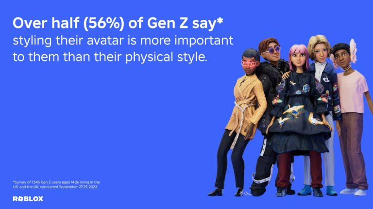 Roblox document highlights Gen Z’s sense of digital self-expression