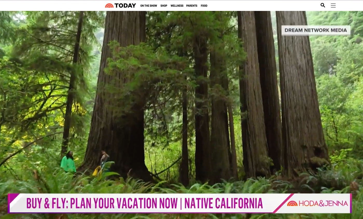 TODAY Show veil – Top Shuttle Destination in 2023 – Visit Del Norte County