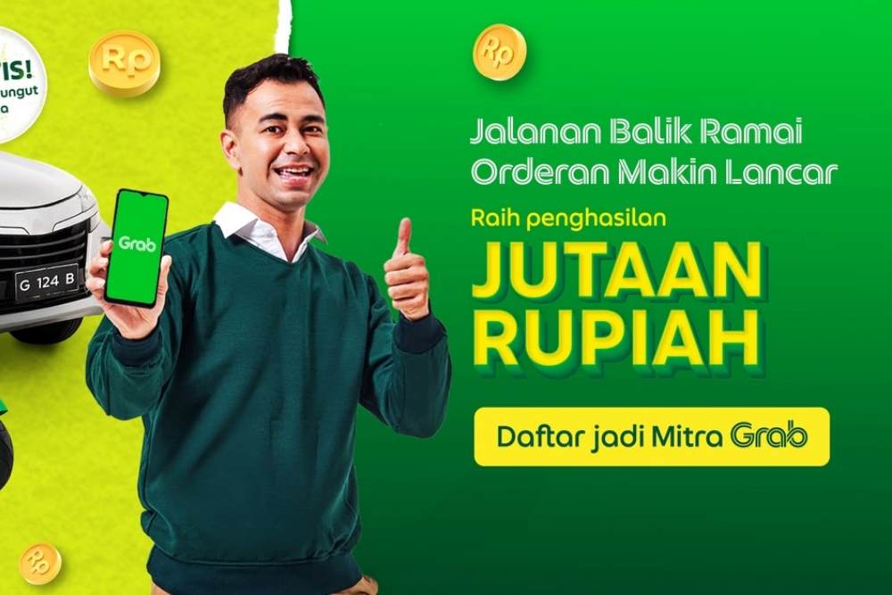 Syarat dan Cara Daftar Grab Motor dan Mobil lewat On-line