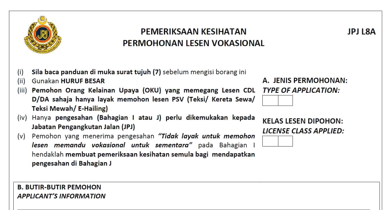 Cara Renew Lesen GDL – Online & Handbook, Harga & Borang 2024