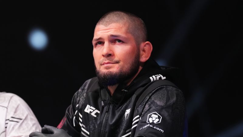 Ragged UFC champion Khabib Nurmagomedov escorted off Frontier Airlines plane after exit-row dispute | CNN